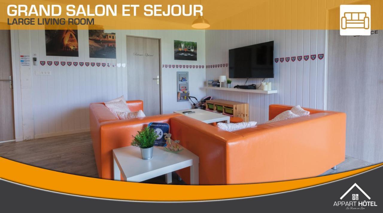 Appart'Hotel Les Pres Blondeau - 1 A 10 Personnes - 3 Chambres - Terrasse - Parking Prive - Wifi Les Rosiers Kültér fotó